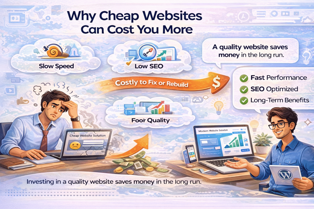 website design cost in Bangladesh infographic, 