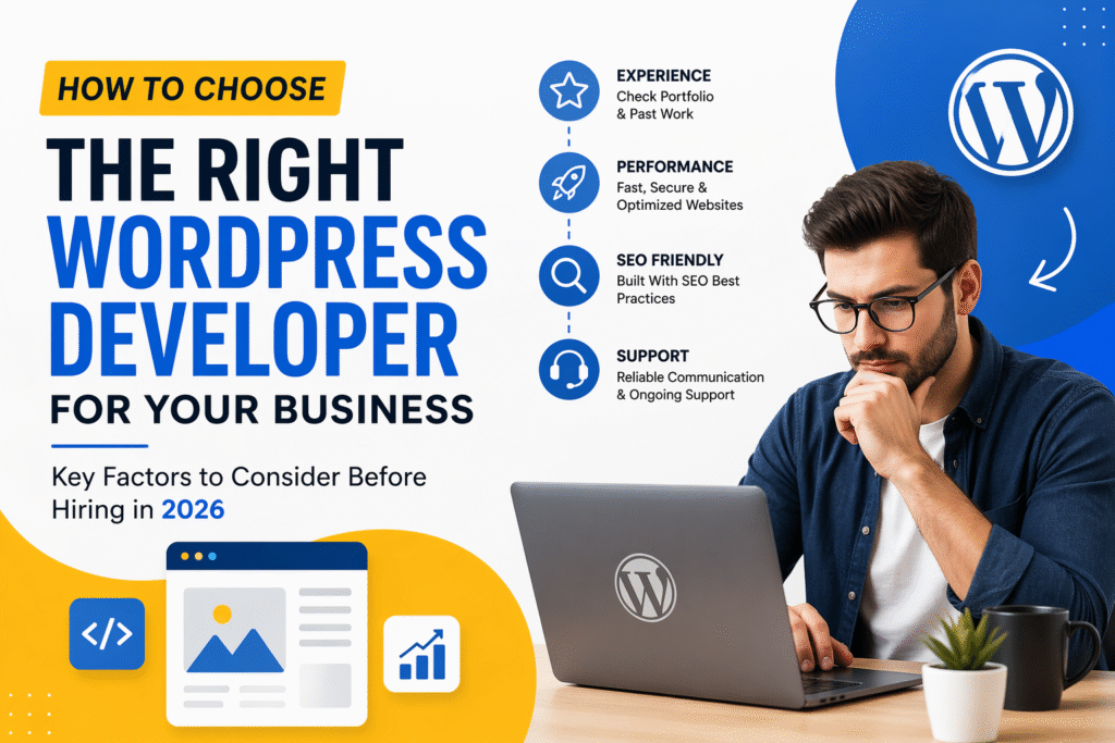 How to choose the right WordPress developer for your business website in 2026