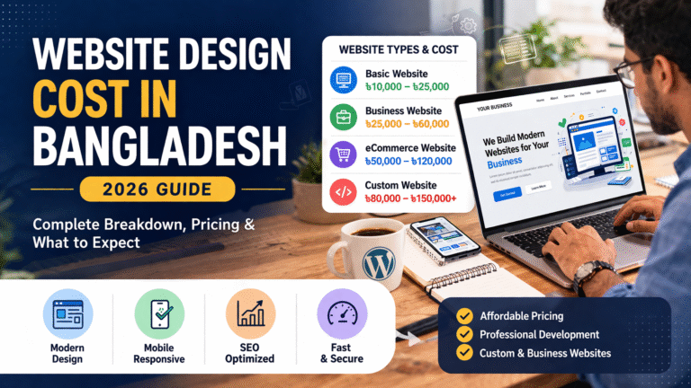 Website Design Cost in Bangladesh (2026 Guide)