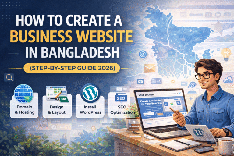 How to Create a Business Website in Bangladesh (2026 Guide)