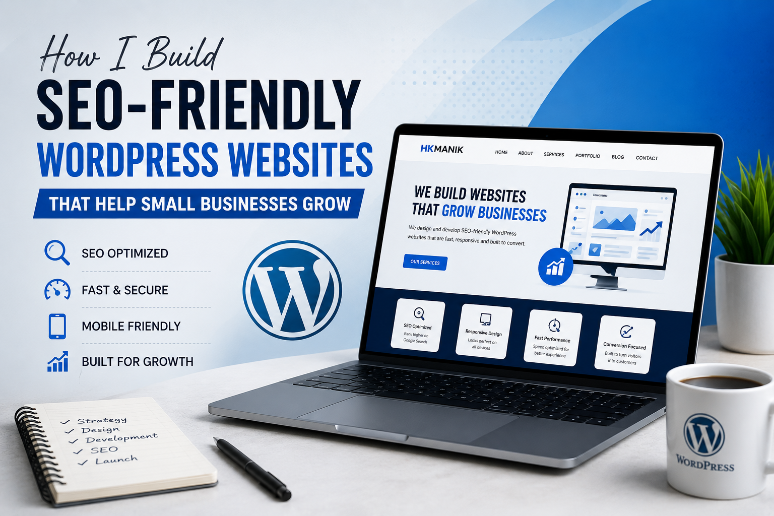 WordPress website development workflow