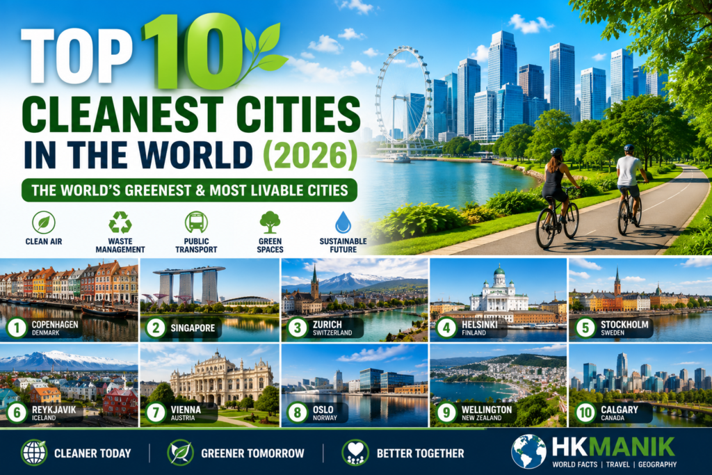 10 Cleanest Cities of the World